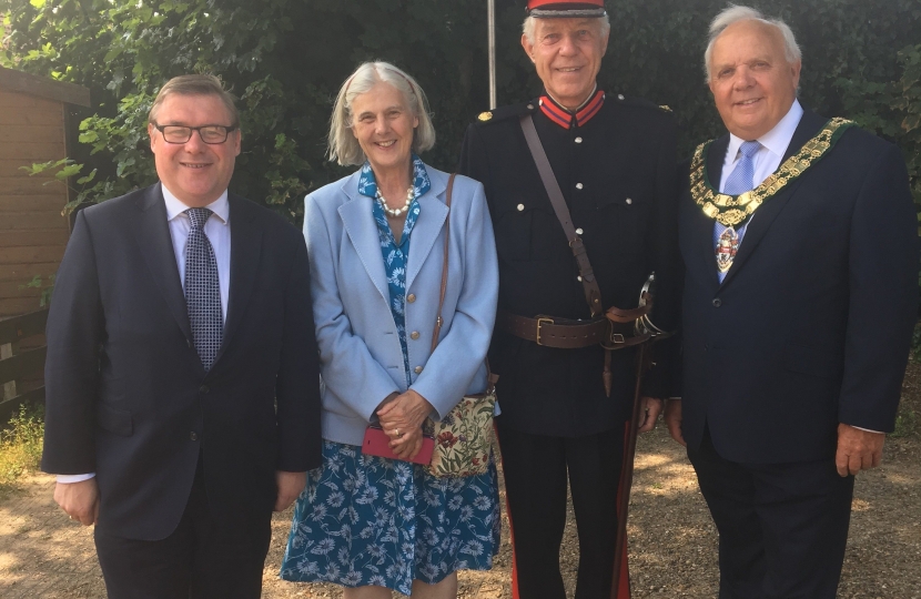 MP attends installation of new Rayleigh Town Council Chairman | Mark ...