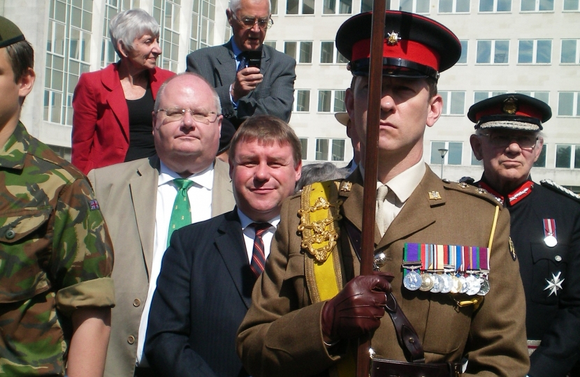 Rayleigh and Wickford MP, Mark Francois, pictured alongside his Brentwood collea