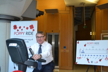 Mark Francois Raises Money for The Royal British Legion’s Poppy Appeal