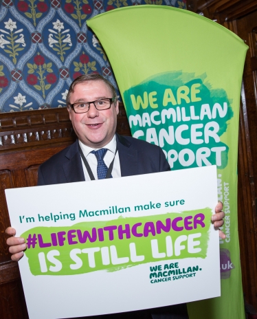 Mark Francois supports Macmillan’s World’s Biggest Coffee Morning